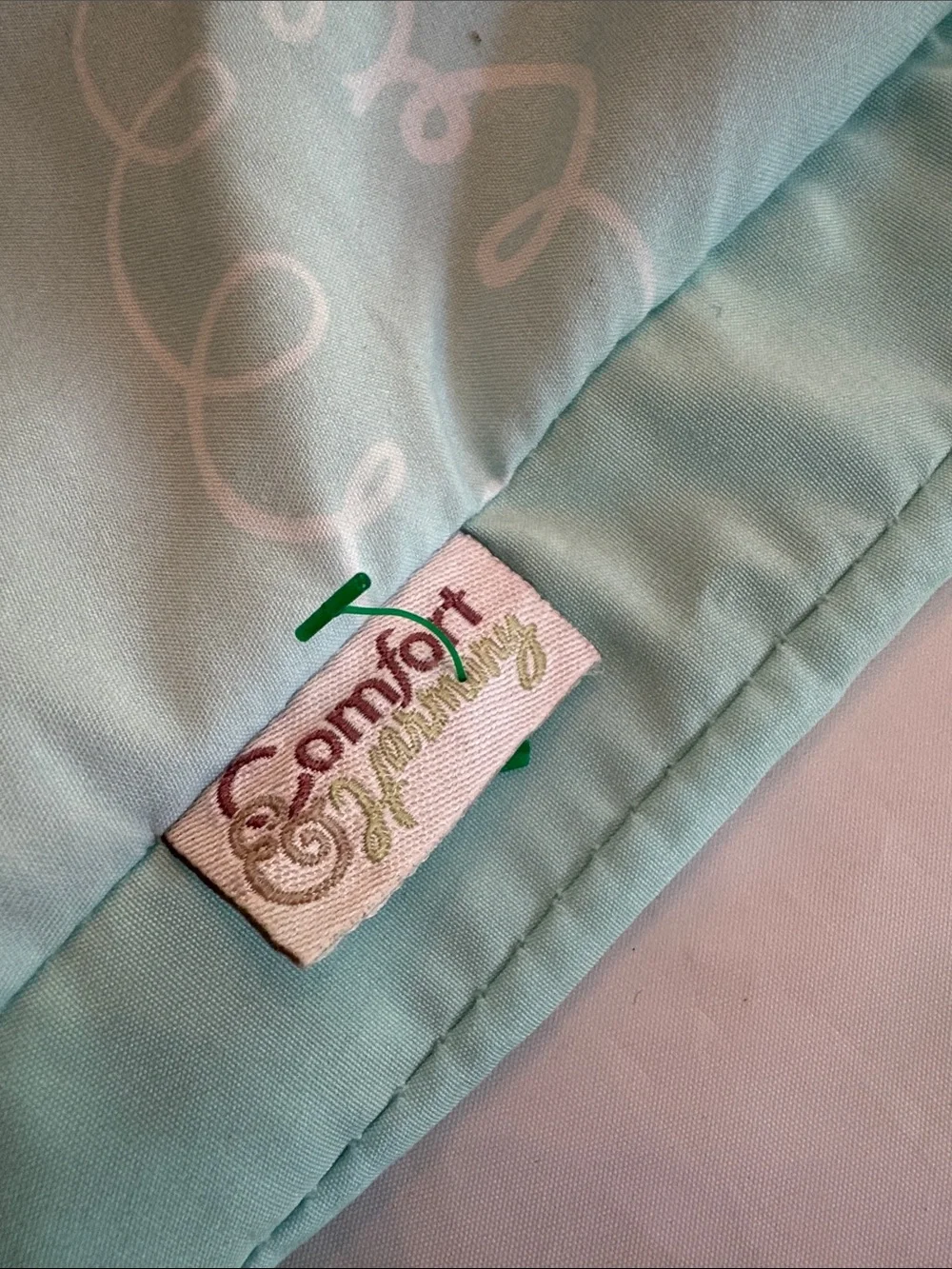 Mint Green Giraffe Nursing Pillow Cover – Kids Accessory